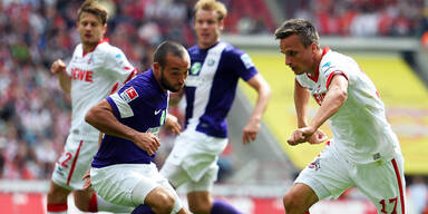 Stögers Kölner gewinnen mit 4:1 gegen Aue