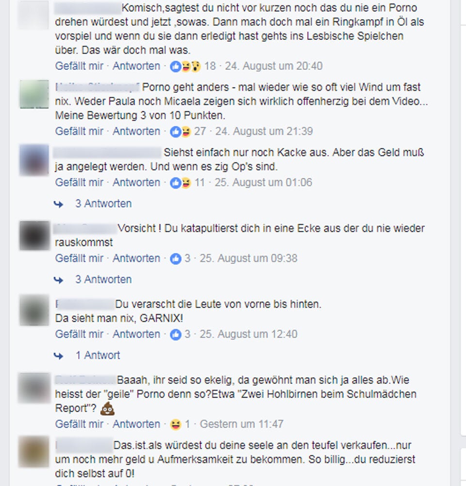 Micaela Schäfer: Wirbel um Lesben-Porno