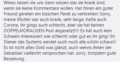 Nach Hasspostings: Ludwigs Brief an Chris Lohner