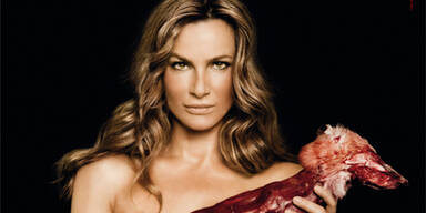 Alexandra Kamp kämpft nackt gegen Pelz