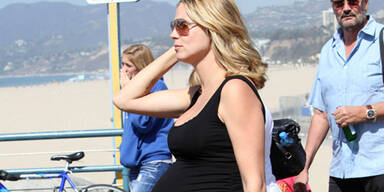 Heidi Klum: Ihr Baby-Bauch wird zur Last