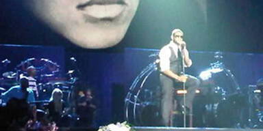 1. Proben-Fotos: Usher rührte zu Tränen