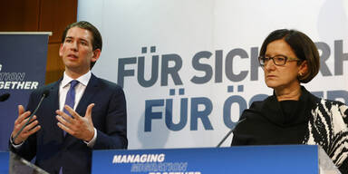 Sebastian Kurz Johanna Mikl-Leitner