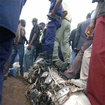 Flugzeugabsturz im Kongo