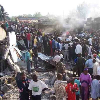 Flugzeugabsturz im Kongo