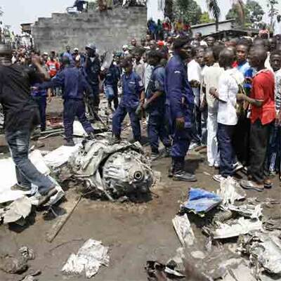 Flugzeugabsturz im Kongo