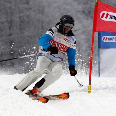 So waren die Promis am Steilhang unterwegs