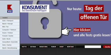 konsument.at-Tests einen Tag kostenlos