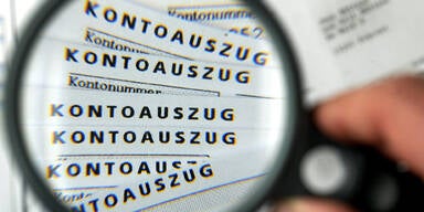 Konto eines Pensionisten leerger&auml;umt