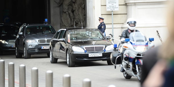 Putin verspricht in Wien Frieden