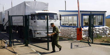 Russischer Konvoi erreicht Luhansk 