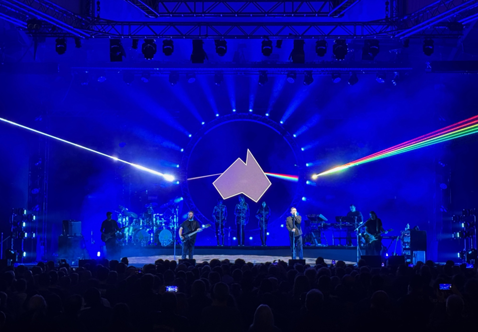 The Australian Pink Floyd lieferten Konzerthit mit Känguru