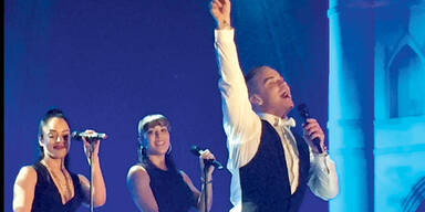 Robbie Williams rockte bei den Glocks