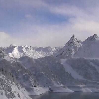 Schnee in Deutschland