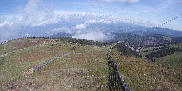 Winter mitten im Mai