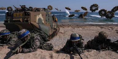 USA und S&uuml;dkorea proben Sturm auf Nordkorea