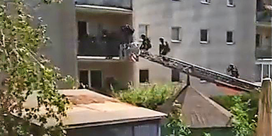 Mieter verschanzte sich bei Delogierung