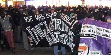 500 Demonstranten gegen Korporationsball