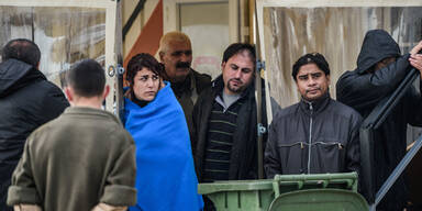 Mob verhindert Landung von Minister-Heli