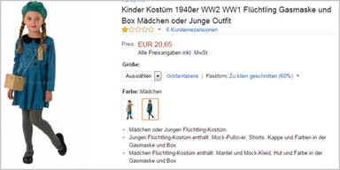 Amazon schockt mit Flüchtlings-Kostümen