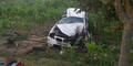 Mann bei Crash aus Auto geschleudert - tot