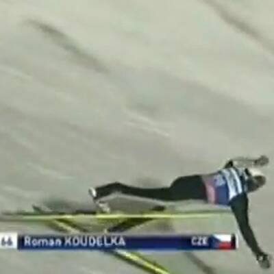 Horrorsturz von Koudelka in Harrachov