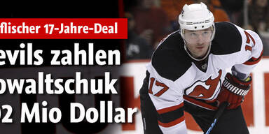 Devils zahlen Kowaltschuk 102 Mio Dollar