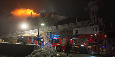 Brand am berühmten Pöstlingberg