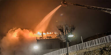 Brand am berühmten Pöstlingberg