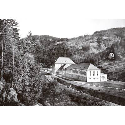 Der Bau eines der erste Speicherkraftwerke der Steiermark