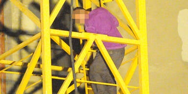 Irrer wollte zum 3. Mal von Kran springen