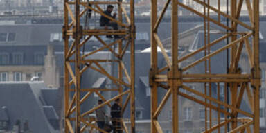 Einwanderer besetzten Kräne in Brüssel