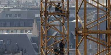 Einwanderer besetzten Kräne in Brüssel