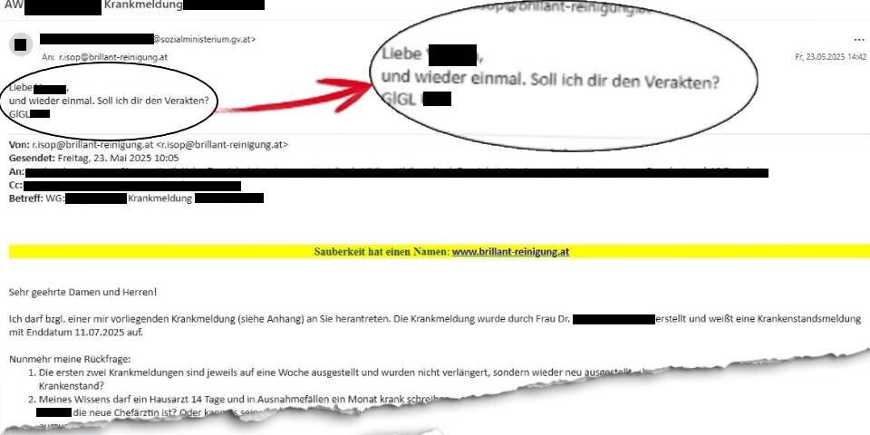 Krankenstands-Ärger: Firmenchef verliert Geduld mit ÖGK