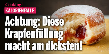 Achtung: Diese Krapfenfüllung macht am dicksten!