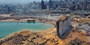 Beirut: Explosion riss 43 Meter tiefen Krater
