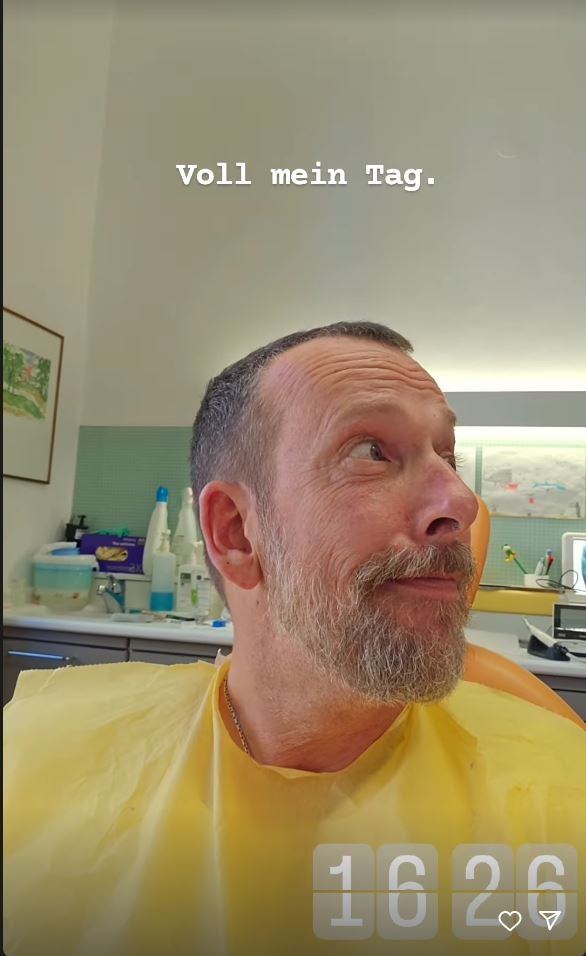 Robert Kratky beim Zahnarzt