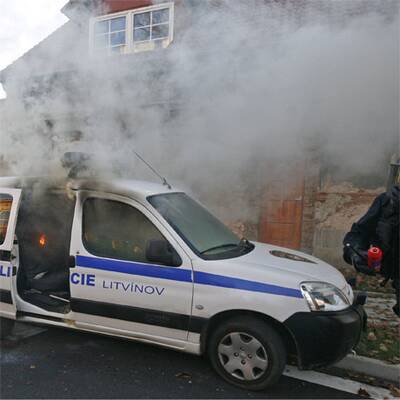 Krawalle bei Nazi-Aufmarsch in Tschechien