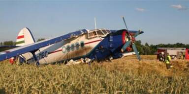 Flugzeugabsturz in Krems ging glimpflich aus