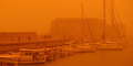 Chaos auf Kreta: Sahara-Staub färbt Himmel rot