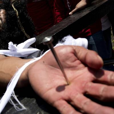 Blutiges Spektakel am Karfreitag