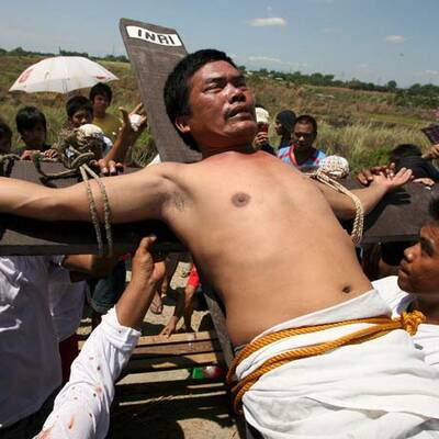 Karfreitag auf den Philippinen