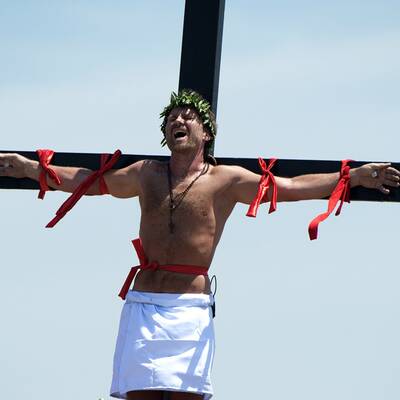 Blutiges Spektakel am Karfreitag