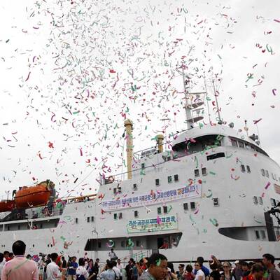 1. Kreuzfahrtschiff für Nordkorea