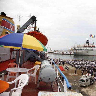 1. Kreuzfahrtschiff für Nordkorea