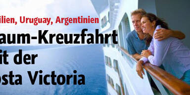 Mit der Costa Victoria in See stechen