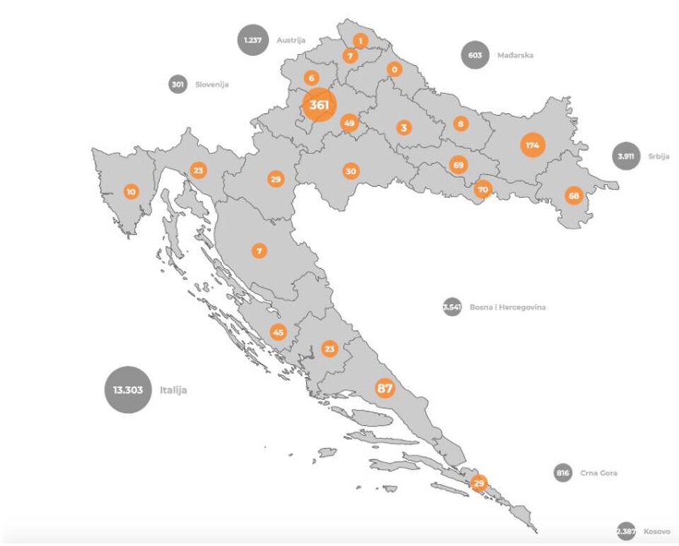 Kroatien: Dichtes Gedränge bei Corona-Party