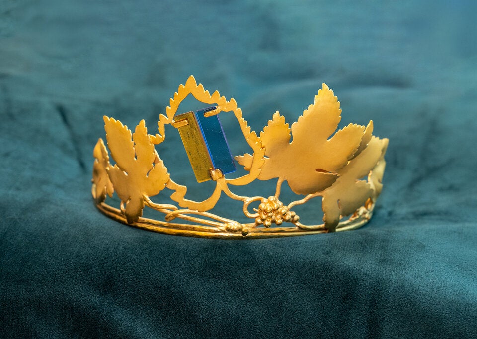 Die neue Krone für die NÖ Weinkönigin. 