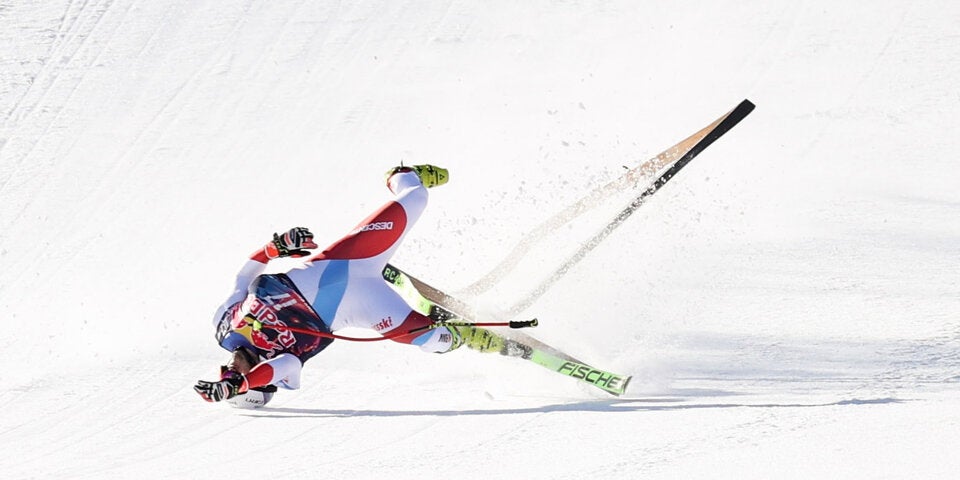 Der Horror-Sturz von Kryhenbühl auf der Streif