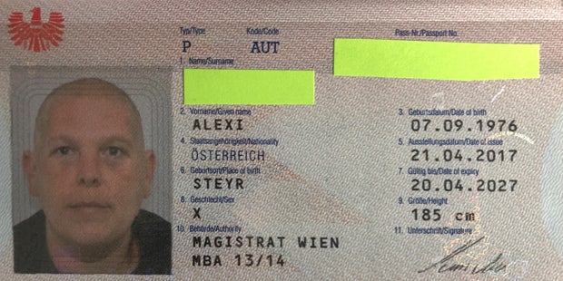 Drittes Geschlecht Alex Jürgen